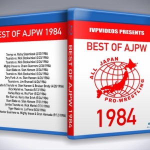 Best of AJPW in 1984 (Blu-Ray Disc With Cover Art)